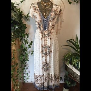 *NEW* Jaase button down maxi dress.